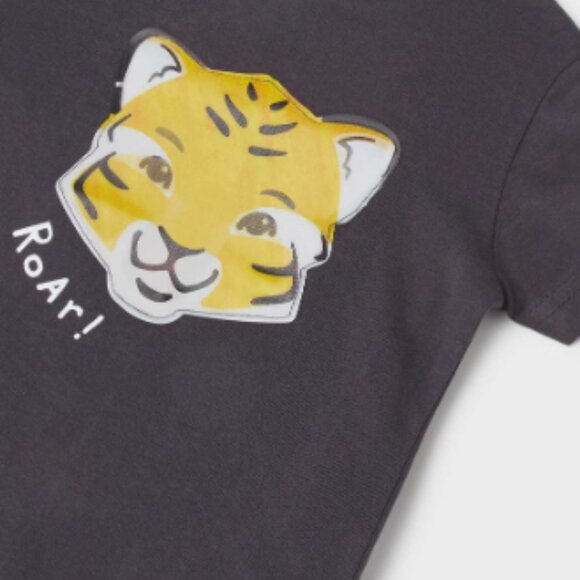 Baby T-Shirt w/Tiger Print - Picture 3 of 4